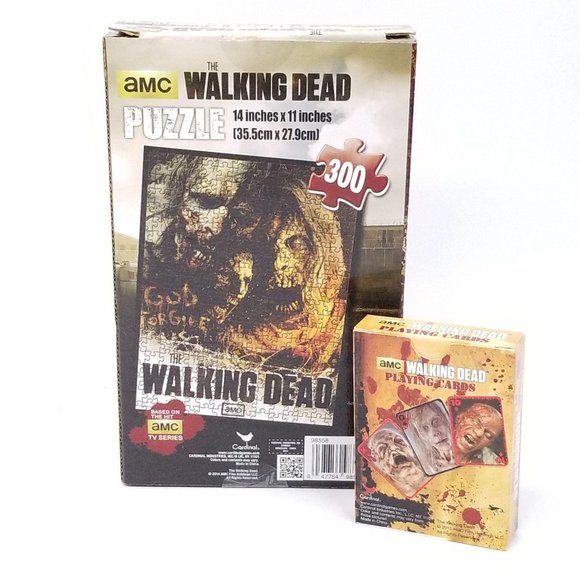 AMC Walking Dead 300 Piece Puzzle Playing Cards - Picture 2 of 9